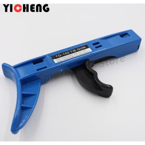 TG100 Colors Tool For Multifunctional TG-100 Nylon Cable Tie Bundle and Cut One Tool Manual Convergence Cable Tie gun plier