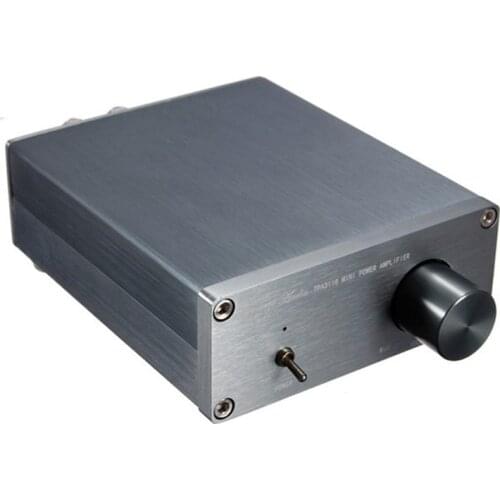 Z-003 HiFi Level 2.0 Audio Stereo Digital Power Amplifier TPA3116 Advanced 50Wx2 Aluminum Enclosure Mini Home Amplifier