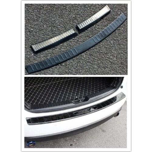 Second generation For Mazda CX-5 CX5 2017 2018 Stainless Steel Rear Bumper Protector Sill Trunk Tread Plate Trim Car styling