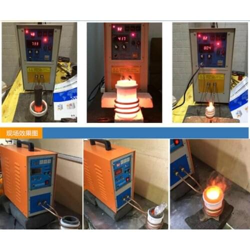 15KW High Frequency Induction Heater golds melting Furnace