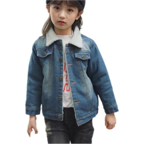 Bianhuakai Denim Jackets For Girls