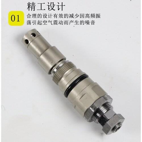 For Sany SY205 215 235 285-8-9 Excavator distributor main relief valve main safety pressure control valve