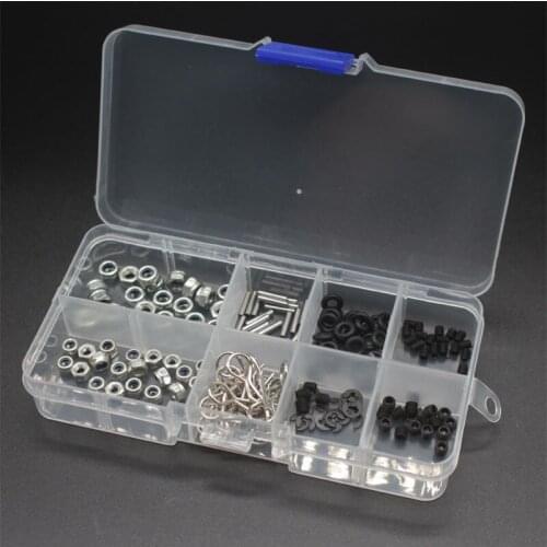 HSP 94122 94123 94111play car essential screw box accessories wearing parts 160pc (02078.02055.02102.02037.02053.08027)