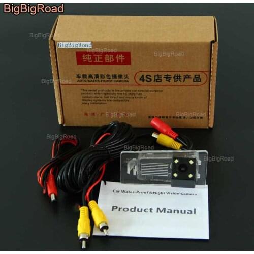 BigBigRoad For KIA KX3 / Hyundai Solaris Sedan HCR 2017 / Elantra Avante MD UD AD 2010-2017 Car Rear View Reverse Backup Camera