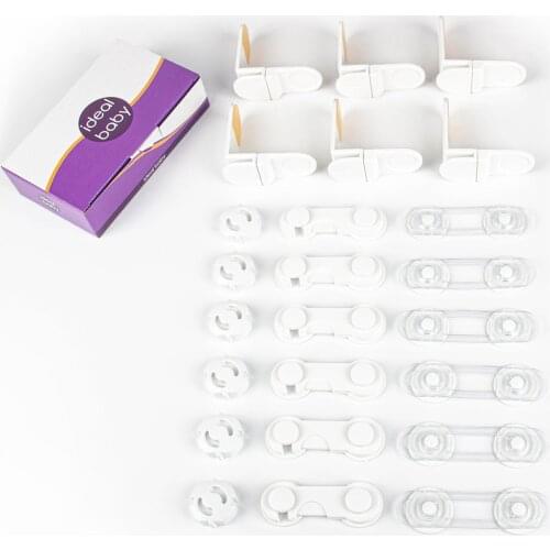 Mini Multi-Purpose Lock + Cover Lock + Power Socket Cover + Corner Lock