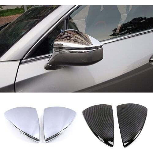 For Lexus UX UX200 UX250 2018-2021 Chrome Exterior Rearview Side Mirror Cover Trim ABS Auto Accessories Carbon Fiber Color Refit