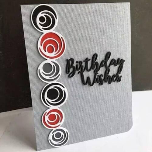 New Curly hair die punching die metal die cutting die scrapbook decorative paper card DIY embossing crafts