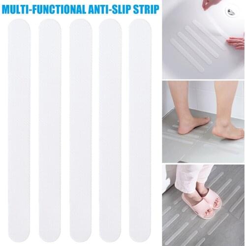 Anti Slip Bath Grip Stickers Shower Strips Pad Flooring Safety Tape Mat for Bathroom pjop
