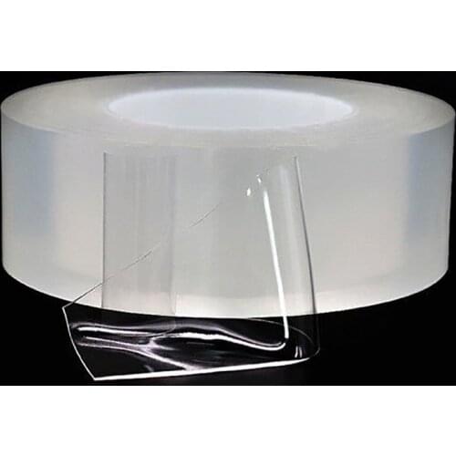 Transparent Nano Tape Kitchen Accessories Home Improvemen Bathroom Washable Adhesive Double Sided Tapes Fixed Small Objects Tape