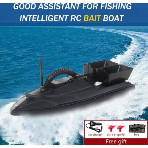 Remote Control Fishing Finder Boat 1.5KG 500M Dual Night Light Lure Fishing Smart RC Bait Boat good assistant for fishing