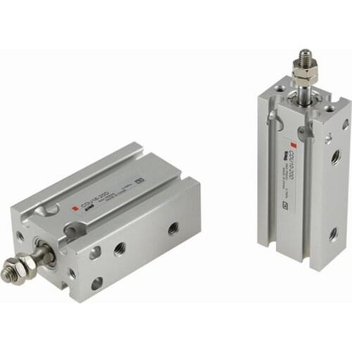 SMC TYPE CDU Cylinder CDU10-5/10/15/20/25/30/40/50D Multi position free mounting cylinder