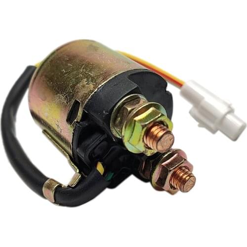 Motorcycle Starter Relay Solenoid For Honda TRX350 TRX 350 FOURTRAX RANCHER 2000-2006 Starter Relay High Quality Metal Black