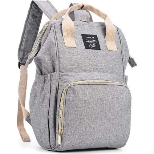 OSOCE Fashion Daddy Mommy Maternity Nappy Bag Travel Backpack Designer Large Capacity Baby Bag Stroller Diaper Bag for Baby Care