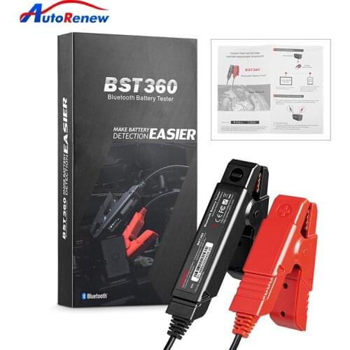 Launch X431 BST360 Bluetooth-compatible Battery Tester 6V 12V 2000CCA Used with X-431 PRO GT, X-431 PRO5,X-431 PAD V/PAD VII Etc