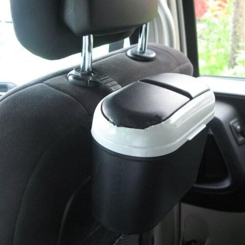 Universal Mini auto Car Vehicle Trash Rubbish Can Garbage Dust Case Holder Box Car Interior Accessories