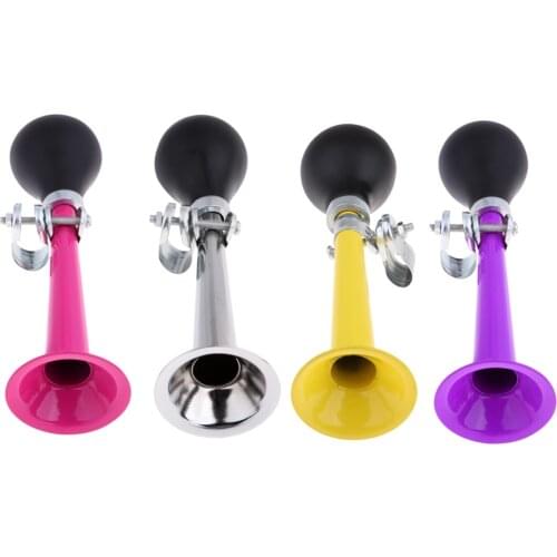 Bike Hooter Bell Retro Cycling Metal Air Horn Bugle Rubber Bulb