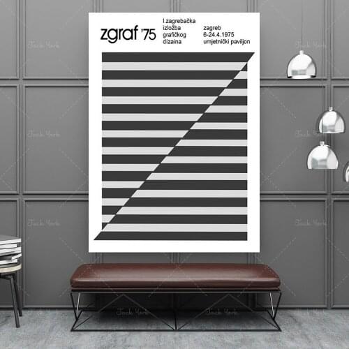 Bauhaus Exhibition Poster, Bauhaus Poster, Bauhaus Art, Bauhaus Geometric Print, Bauhaus Print