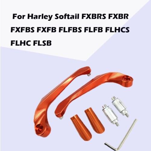 Motorcycle Horn Handle Brake Clutch Lever Protection Cover for Harley FXBRS FXBR FXFBS FXFB FLFBS FLFB FLHCS FLHC FLSB