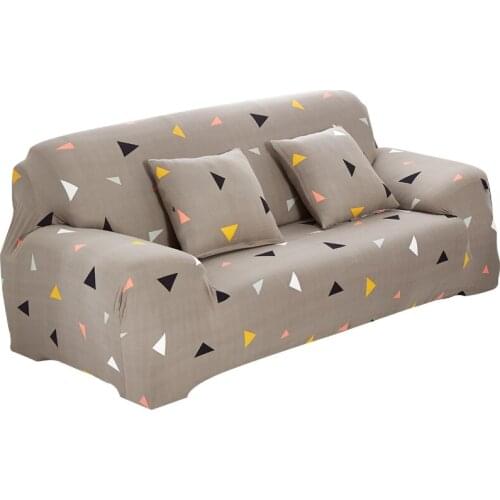1 Piece Cozy Anti-skid Sofa Cover Tight Wrap Elasticity Sitting Room Chaise Cover Antifouling Washable Furniture Cover 24 Colors