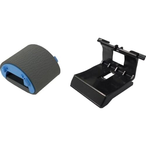 2sets RL1-1497-000 RL1-1497 RM1-4207-000 RM1-4207 RM1-4227 Pickup Roller Separation Pad for HP M1522 M1120 M1536 P1505 P1566