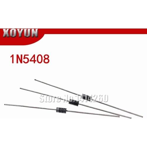 20pcs/lot 1N5408 IN5408 3A 1000V DO-27 Rectifier Diode