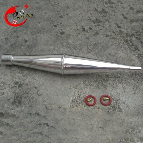 FVITEU Aluminium Tuned Exhaust Pipe for Aquacraft Rio 51Z Enforcer RC Boat Catamaran