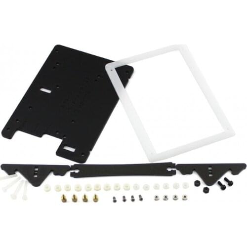 Waveshare Bicolor Case/ Cover for Raspberry Pi 5inch HDMI LCD (B) Combines Touchscreen Display and Pi into an All-in-one Device