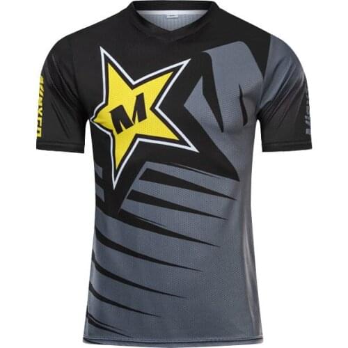 Mieyco DH Shirt 100% Polyester Cycling Jerseys Clothing MTB T-Shirt Breathable Downhill Jerseys Motocross Sports Racing Wear