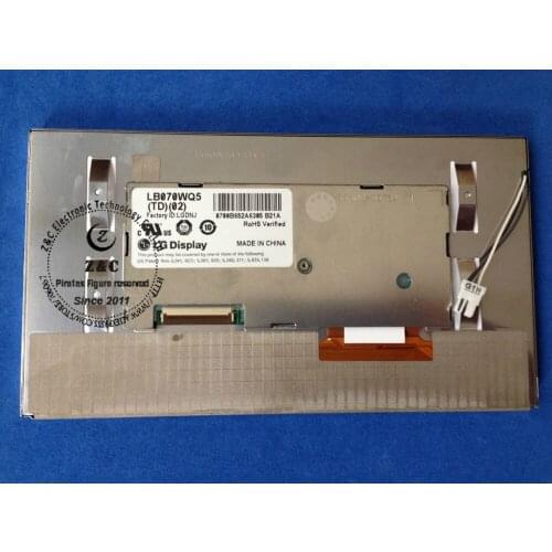 LB070WQ5(TD)(02) LB070WQ5-TD02 Brand New Original 7 inch 480*240 LCD Screen Display Panel for Car GPS Navigation for LG