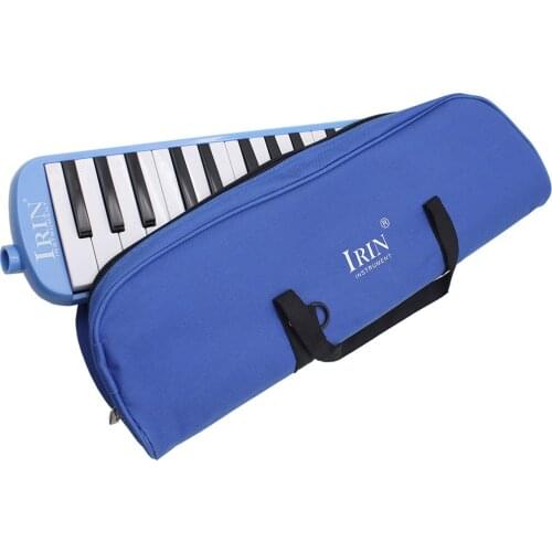 Blue 32 Keys Melodica Musical Instrument Beginners Students Childrens Gift