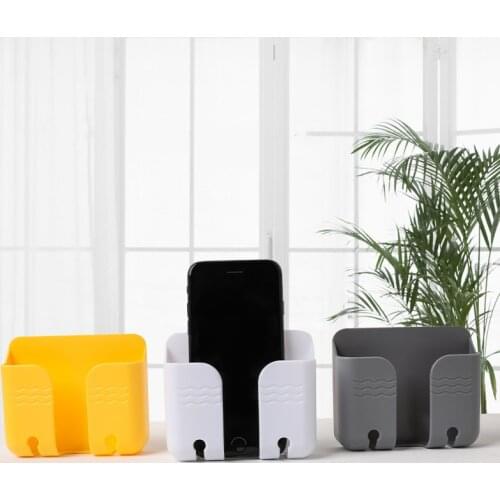 Wall Charger Hook Mobile Phone Holder Universal Cellphone Hanging Stand Bracket Hooks Charging Dock