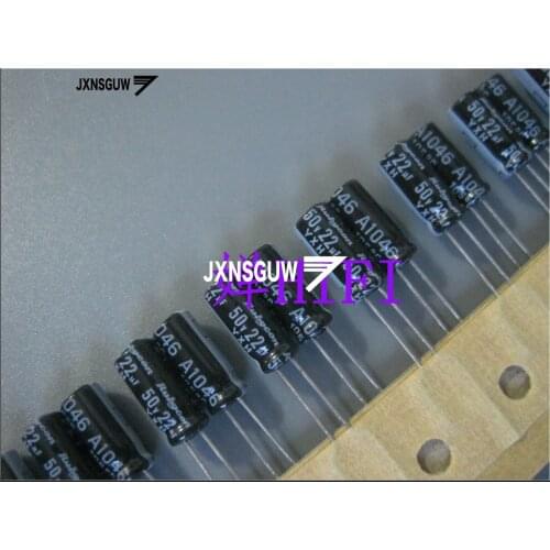 20PCS NEW RUBYCON YXH 50V22UF 5X11MM Aluminum electrolytic capacitors 22uF/50v 105 degrees 22UF 50V
