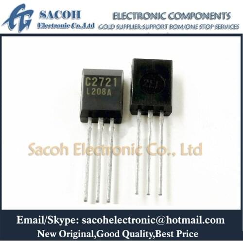 Free Shipping 10Pcs 2SC2721 C2721 2SC2720 2SC2722 2SC2723 2SC2724 2SC2727 TO-92L 1A 60V High Frequency Amplifier