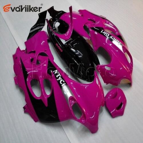 Motorcycle fairings for GSX600F 2003 2004 2005 2006 Katana pink GSX 600F 03 06 ABS plastic panels kit H3
