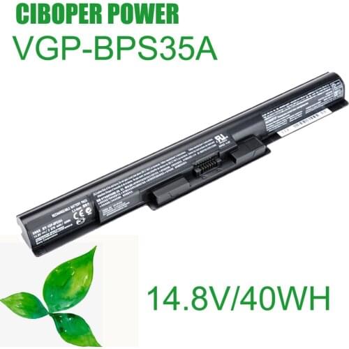 Original Quality Battery VGP-BPS35A 14.8V 40Wh For 14E 15E SVF1521A2E SVF15217SC SVF14215SC SVF15218SC BPS35 BPS35A