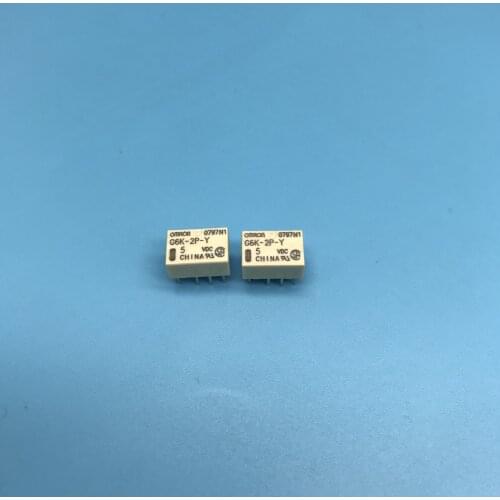 Original G6K-2P-Y-5VDC 8pin relays