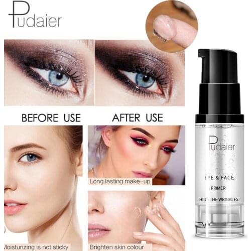 Pudaier 2019 Hot Face Eye Base Primer Eyeshadow Primer Makeup Natural Nude Moisturizer Foundation Primer Long-lasting Make Up