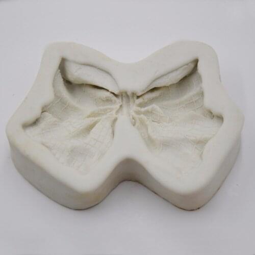 Cute Bow Shape Silicone Cake Decoration Mould Fondant Chocolate Mold