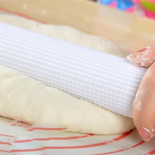 Kapmore 1pc Rolling Pin Creative Portable Plastic Dough Roller Pastry Roller For Kitchen DIY Baking Tools