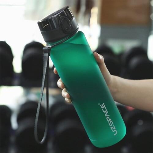 Water Bottle Sport Drinking Outdoor Protein Shaker Cups Drink Travel Leakproof Tritan Material Portable No BPA Healthy Kettle