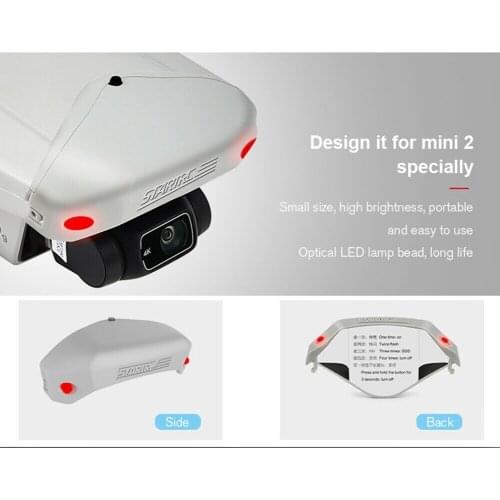 Night Flying Light LED Signal Lamp Accessories for DJI Mavic Mini 2 Drone Lights
