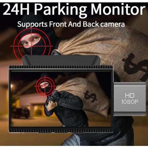 3-inch IPS Touch Screen 4G Dash Cam Android 8.1 Car DVR GPS Dual Cam FHD 1080P Automatic Video Camera Recorder