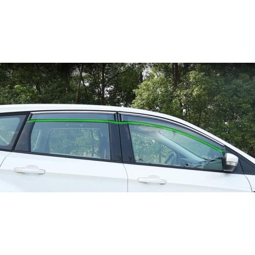 High - quality ABS injection rain and rain rain fog shade sun block 2013-2017 FOR FORD KUGA
