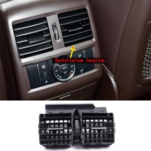 Replacement ABS Rear Air Condition Outlet Vent Car Part Accessories For Mercedes Benz W166 / GLS /ML / GL / GLE