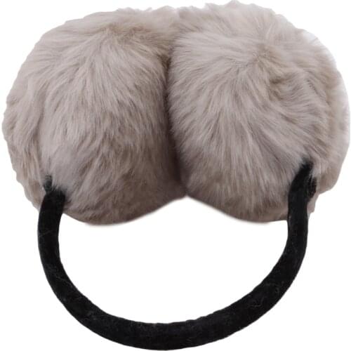 Winter Earmuff Imitation Rabbit Women Fur Earmuffs Winter Ear Warmers Large Plush Girls And Boys Ear Warmers Earmuffs
