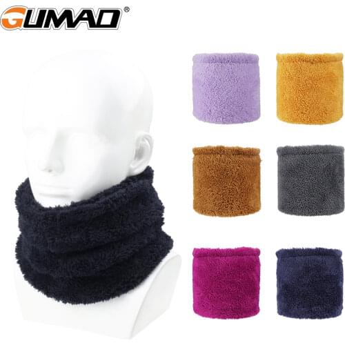 Winter Fleece Adjustable Bandana Warmer Neck Cover Half Face Mask Thermal Skiing Cycling Hunting Sport Snowboard Scarf Men Women
