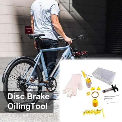 1 Set Bicycle Bleed Kit Universal Hydraulic Plastic Reusable Oil Bleed Tools for MTB Road Bike Bicycle Repair Tools