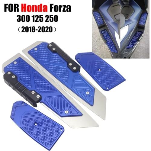 Motorcycle Accessories For Honda Forza300 MF13 FORZA 300 125 250 2018 2019 2020 CNC Footrest Footpad Pedal Plate Parts