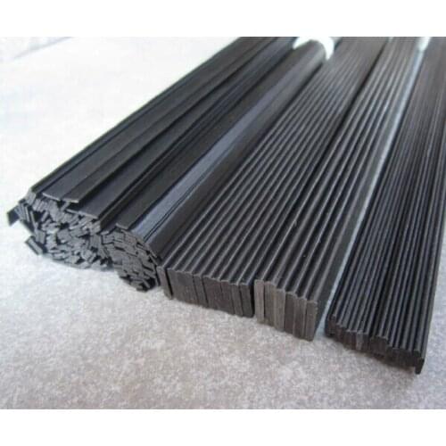 Length 500mm 16pcs/lot Carbon Fiber Material 0.5mm*3mm 0.6*5 1*3 1*4 1*5 1*6 Carbon fiber sheet for RC Quadcopter Multicopter