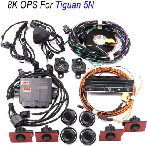 FOR VW Tiguan 5N 8K 8 ops Park Pilot Front and Rear 8 Sensor Support OPS